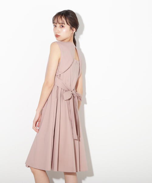 JILL by JILL STUART(ジルバイジルスチュアート)の「◇バックオープンミニワンピース(ワンピース・レディース・ベージュ/ライトグリーン/ブルー/ブラック・SMALL/MEDIUM)」の15枚目の写真