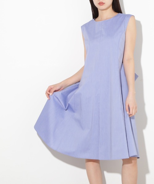 JILL by JILL STUART(ジルバイジルスチュアート)の「◇バックオープンミニワンピース(ワンピース・レディース・ベージュ/ライトグリーン/ブルー/ブラック・SMALL/MEDIUM)」の4枚目の写真