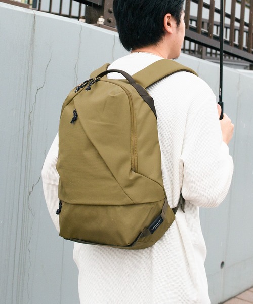 wdl.（ワームデザインラボ）の「【wdl.】 Minimal Day Pack（バックパック/リュック・メンズ・ブラック/グレー/ネイビー/ベージュ/ホワイト・FREE）」の9枚目の写真