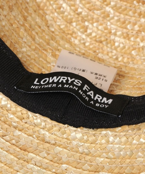 LOWRYS FARM（ローリーズファーム）の「カンカンＨＡＴ　195629（ハット・キッズ・アイボリー・FREE）」の3枚目の写真