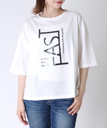 ラバープリントロゴTシャツ