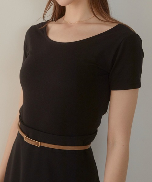 ACYM（アシーム）の「Minimal fit Tシャツ（Tシャツ/カットソー・レディース・イエロー/ホワイト/ブラック・FREE）」の6枚目の写真