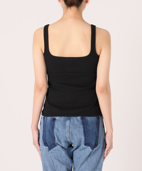 courreges(クレージュ)の「【COURREGES/クレージュ】main TANK SUSPENDERS 90S RIB(ニット/セーター・レディース・ブラック・SMALL)」の15枚目の写真