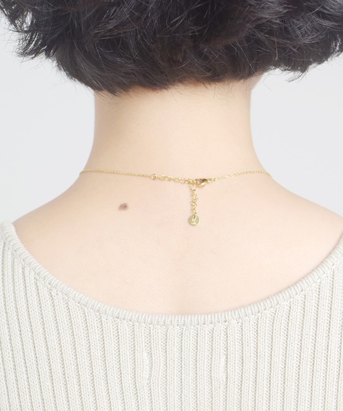 LHME(エルエイチエムイー)の「LHME ニューミーネックレス/サージカルステンレス316L(金属アレルギー対応)(ネックレス・レディース・シルバー系その他3/シルバー系その他/ゴールド系その他/シルバー系その他2/シルバー系その他4/ゴールド系その他2/ゴールド系その他3/ゴールド系その他4・45cm)」の19枚目の写真