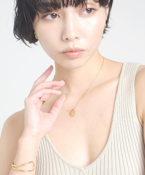 LHME(エルエイチエムイー)の「LHME ニューミーネックレス/サージカルステンレス316L(金属アレルギー対応)(ネックレス・レディース・シルバー系その他3/シルバー系その他/ゴールド系その他/シルバー系その他2/シルバー系その他4/ゴールド系その他2/ゴールド系その他3/ゴールド系その他4・45cm)」の20枚目の写真