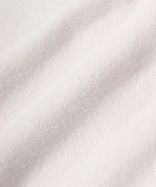 JEMORGAN(ジェーイーモーガン)の「JEMORGAN 柔編み裏毛 5分袖ラグランクルー(Tシャツ/カットソー・メンズ・サックスブルー/チャコール/グリーン/マスタード/オフホワイト/杢グレー・L/XL/M)」の11枚目の写真