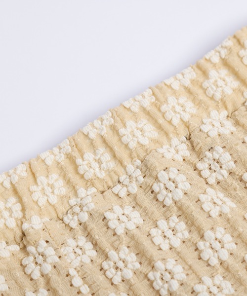 La-gemme（ラジェム）の「フラワージャガードスカート（スカート・レディース・ベージュ/ブラック/ブルー・フリー/C）」の13枚目の写真