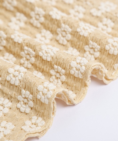 La-gemme（ラジェム）の「フラワージャガードスカート（スカート・レディース・ベージュ/ブラック/ブルー・フリー/C）」の15枚目の写真