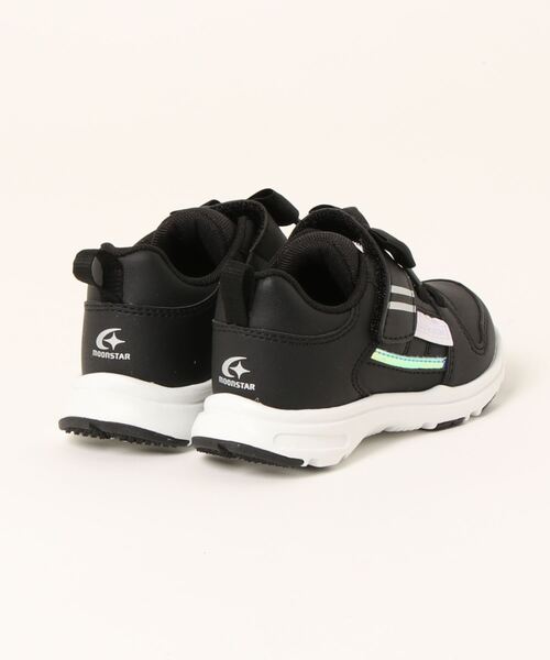 MoonStar（ムーンスター）の「【MoonStar／ムーンスター】 LV 1136 キッズ 女児スニーカー　2E　ラブラッシュ　通学　運動会（スニーカー・キッズ・パープル/ミント/ブラック・16.0cm/16.5cm/17.5cm/20.0cm/20.5cm/21.5cm/15.0cm/18.5cm/19.0cm/22.5cm/23.0cm/15.5cm/17.0cm/19.5cm/21.0cm/18.0cm/22.0cm）」の8枚目の写真