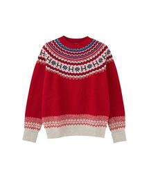 HYSTERIC GLAMOUR | Harley of Scotland/Hジャカード ノルディックセーター(ニット/セーター)