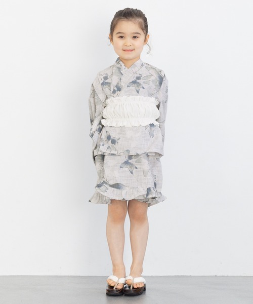 セパレート浴衣セット 子ども キッズ 上下セット（上着＋