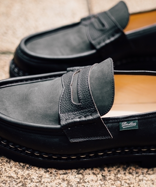 Paraboot（パラブーツ）の「Paraboot(パラブーツ): SHIPS別注"REIMES"（ランス） トリプルファブリック■（ブーツ・メンズ・ブラック・7.5/6.5/7/5.5/8/6/9.5/8.5）」の8枚目の写真