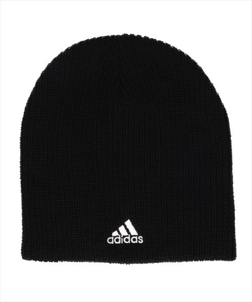 adidas（アディダス）の「adidas/アディダス アクリルビーニー ADM BOS AC BEAINIE 234011004（ニットキャップ/ビーニー・メンズ・ホワイト/ブラック・FREE）」の4枚目の写真