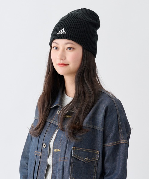 adidas（アディダス）の「adidas/アディダス アクリルビーニー ADM BOS AC BEAINIE 234011004（ニットキャップ/ビーニー・メンズ・ホワイト/ブラック・FREE）」の5枚目の写真