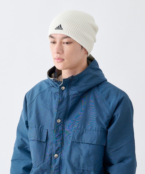 adidas（アディダス）の「adidas/アディダス アクリルビーニー ADM BOS AC BEAINIE 234011004（ニットキャップ/ビーニー・メンズ・ホワイト/ブラック・FREE）」の7枚目の写真