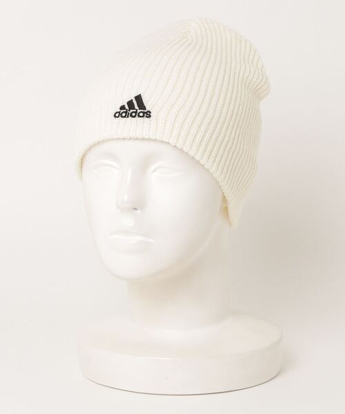 adidas（アディダス）の「adidas/アディダス アクリルビーニー ADM BOS AC BEAINIE 234011004（ニットキャップ/ビーニー・メンズ・ホワイト/ブラック・FREE）」の9枚目の写真