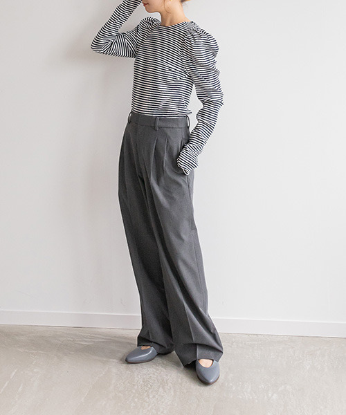 A de Vivre（アドゥヴィーヴル）の「3E ソフトレザーフラットパンプス（パンプス・レディース・レッド/ブラック/ブルーグレー・L/M/S/LL）」の17枚目の写真