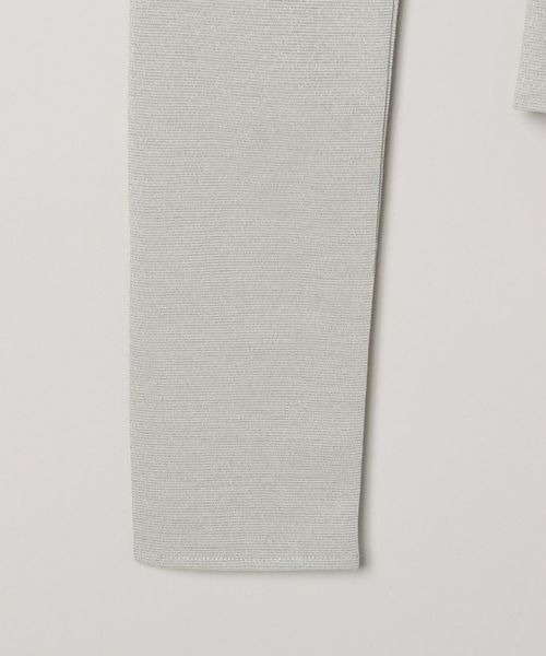 JEANASIS(ジーナシス)の「ラメカットレイヤード2ピース/978347(Tシャツ/カットソー・レディース・ブラック/チャコールグレー/ライトグレー・FREE)」の13枚目の写真