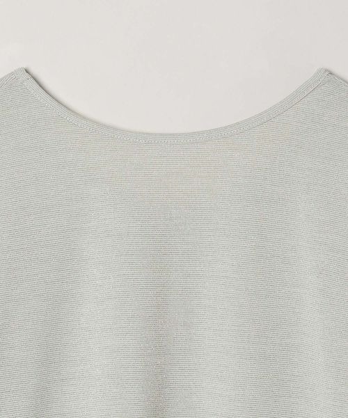 JEANASIS(ジーナシス)の「ラメカットレイヤード2ピース/978347(Tシャツ/カットソー・レディース・ブラック/チャコールグレー/ライトグレー・FREE)」の14枚目の写真