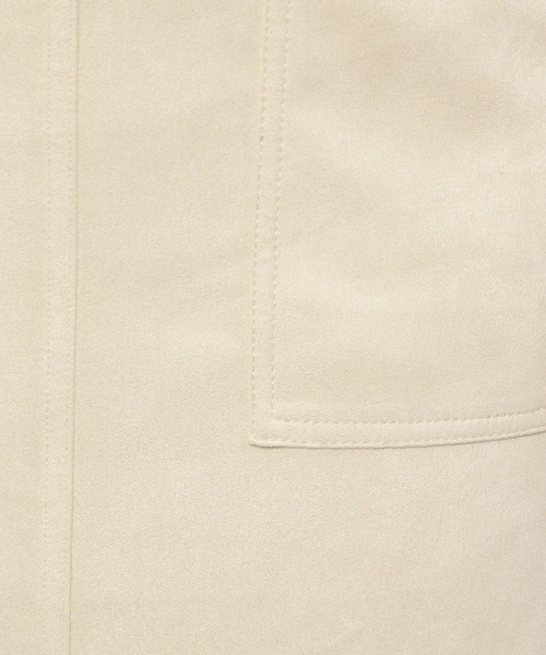 LOWRYS FARM（ローリーズファーム）の「ストレッチフェイクスエードスカート　969310（スカート・レディース・パープル/ブラック/ホワイト・LARGE/MEDIUM）」の9枚目の写真