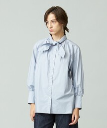 【WOMEN】コットンボータイ ブラウス