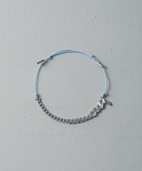 and cloud（アンドクラウド）の「Color Code Gradotion Bracelet（ブレスレット・レディース・ライトブルー/グレー/カーキ/イエロー/ピンク・FREE）」の4枚目の写真