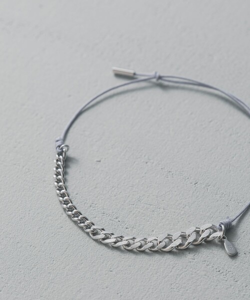 and cloud（アンドクラウド）の「Color Code Gradotion Bracelet（ブレスレット・レディース・ライトブルー/グレー/カーキ/イエロー/ピンク・FREE）」の7枚目の写真