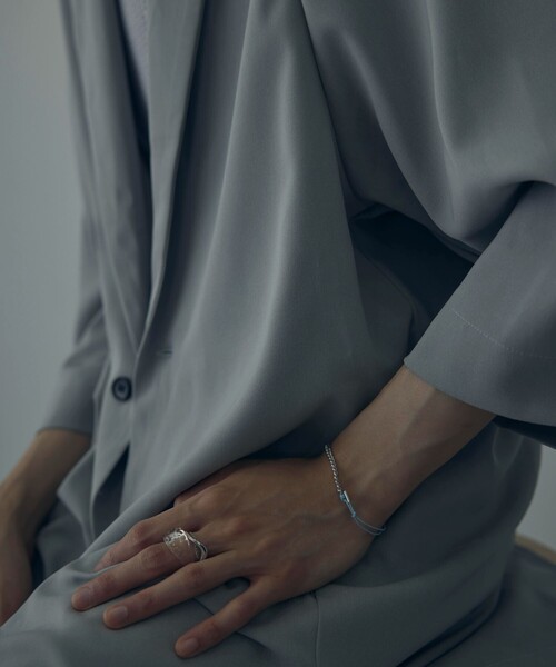 and cloud（アンドクラウド）の「Color Code Gradotion Bracelet（ブレスレット・レディース・ライトブルー/グレー/カーキ/イエロー/ピンク・FREE）」の12枚目の写真