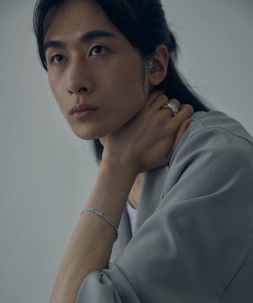 and cloud（アンドクラウド）の「Color Code Gradotion Bracelet（ブレスレット・レディース・ライトブルー/グレー/カーキ/イエロー/ピンク・FREE）」の13枚目の写真