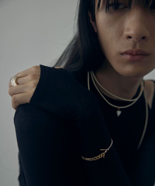 and cloud（アンドクラウド）の「Color Code Gradotion Bracelet（ブレスレット・レディース・ライトブルー/グレー/カーキ/イエロー/ピンク・FREE）」の18枚目の写真