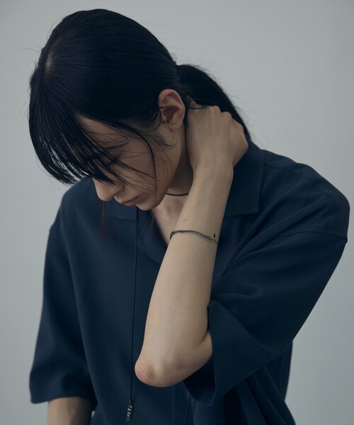 and cloud（アンドクラウド）の「Color Code Gradotion Bracelet（ブレスレット・レディース・ライトブルー/グレー/カーキ/イエロー/ピンク・FREE）」の20枚目の写真