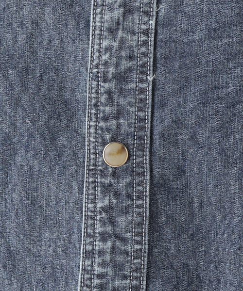 【plage】プラージュ　シャンブレーシャツ セール】Chambray シャツ（シャツ/ブラウス）｜Plage
