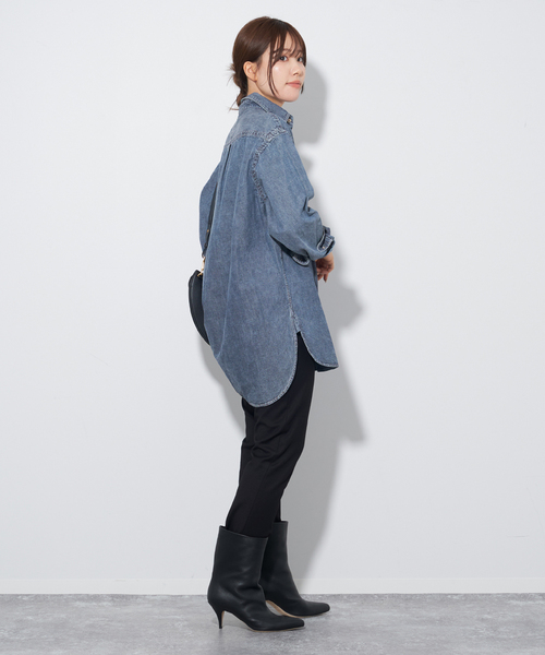 【plage】プラージュ　シャンブレーシャツ plage（プラージュ）の「シャンブレーシャツ◇（シャツ/ブラウス