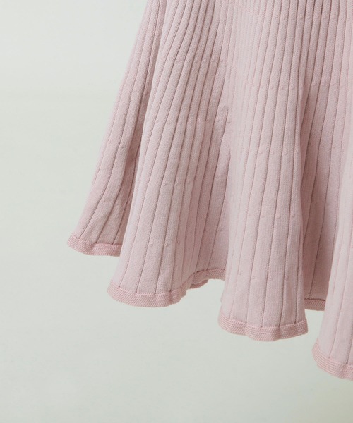 Julia Boutique（ジュリアブティック）の「オフショルダーマーメイドニットワンピース/23521（ワンピース・レディース・アイボリー/ブラック/ピンク・ONE）」の18枚目の写真