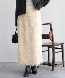 fredy emue | フリンジロングスカート(スカート)