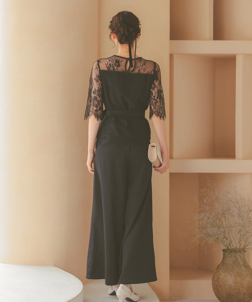 定価29800円　ドレス　パンツスタイル　結婚式　お呼ばれ 楽天市場】【30%OFFクーポン対象商品】【ストレッチ】パーティー