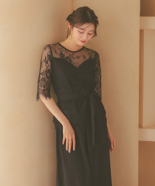 定価29800円　ドレス　パンツスタイル　結婚式　お呼ばれ 楽天市場】パーティドレス パンツ レディース スタンドカラー