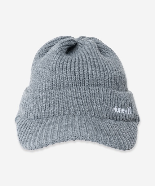Hurley (ハーレー)の「【Hurley:ハーレー】M BRIM KNIT CAP ロゴニットキャップ ビーニー ゴルフ(ニットキャップ/ビーニー・メンズ・ネイビー/ブラック/チャコールグレー/オフホワイト・FREE)」の20枚目の写真
