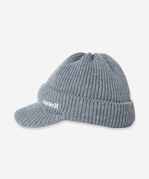Hurley (ハーレー)の「【Hurley:ハーレー】M BRIM KNIT CAP ロゴニットキャップ ビーニー ゴルフ(ニットキャップ/ビーニー・メンズ・ネイビー/ブラック/チャコールグレー/オフホワイト・FREE)」の11枚目の写真
