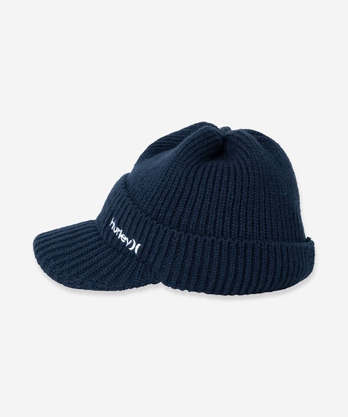 Hurley (ハーレー)の「【Hurley:ハーレー】M BRIM KNIT CAP ロゴニットキャップ ビーニー ゴルフ(ニットキャップ/ビーニー・メンズ・ネイビー/ブラック/チャコールグレー/オフホワイト・FREE)」の22枚目の写真