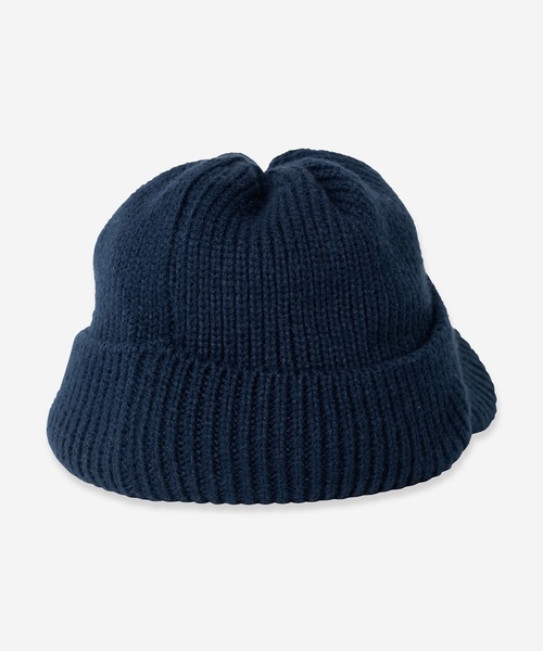 Hurley (ハーレー)の「【Hurley:ハーレー】M BRIM KNIT CAP ロゴニットキャップ ビーニー ゴルフ(ニットキャップ/ビーニー・メンズ・ネイビー/ブラック/チャコールグレー/オフホワイト・FREE)」の6枚目の写真