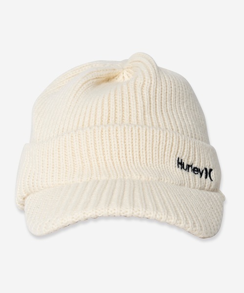 Hurley (ハーレー)の「【Hurley:ハーレー】M BRIM KNIT CAP ロゴニットキャップ ビーニー ゴルフ(ニットキャップ/ビーニー・メンズ・ネイビー/ブラック/チャコールグレー/オフホワイト・FREE)」の8枚目の写真