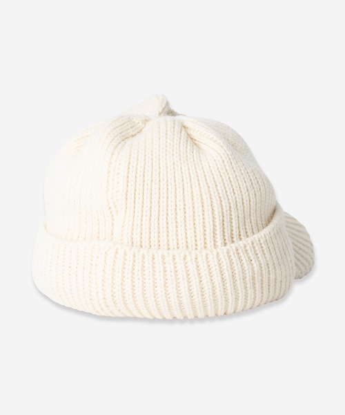 Hurley (ハーレー)の「【Hurley:ハーレー】M BRIM KNIT CAP ロゴニットキャップ ビーニー ゴルフ(ニットキャップ/ビーニー・メンズ・ネイビー/ブラック/チャコールグレー/オフホワイト・FREE)」の17枚目の写真