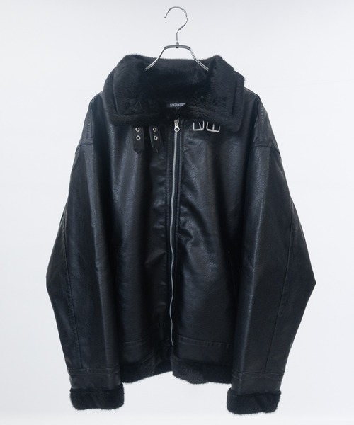 セール】【13】フェイクムートン B-3 フライトジャケット（ムートン