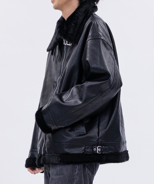 セール】【13】フェイクムートン B-3 フライトジャケット（ムートン