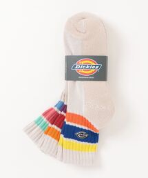 Dickies | 【Dickies】Ｑ. カラフルラインソックス/クォーター丈ソックス/3足セット/メンズ(ソックス/靴下)