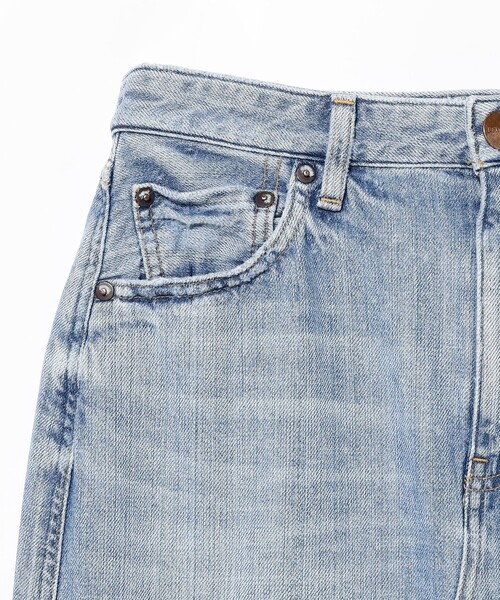 Ray BEAMS（レイビームス）の「RED CARD TOKYO / Cameron デニム スカート（スカート・レディース・ライトブルー・2/1）」の9枚目の写真