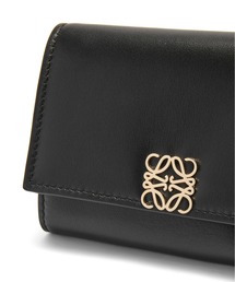 【美品】【巾着付き】LOEWE ロエベ パファーアナグラムバーティカルウォレット 美品】【巾着付き】LOEWE ロエベ パファーアナグラム