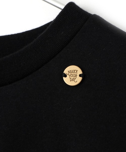 MAKE YOUR DAY（メイクユアデイ）の「リボンいっぱいワンピース■80～140cm（ワンピース・キッズ・グレー/ブラック・130/90/80/120/140/100/110）」の14枚目の写真