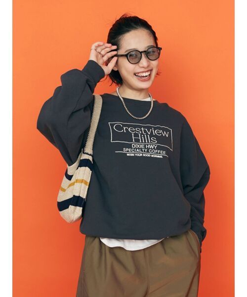 Ungrid（アングリッド）の「【WEB限定】刺繍ロゴルーズ